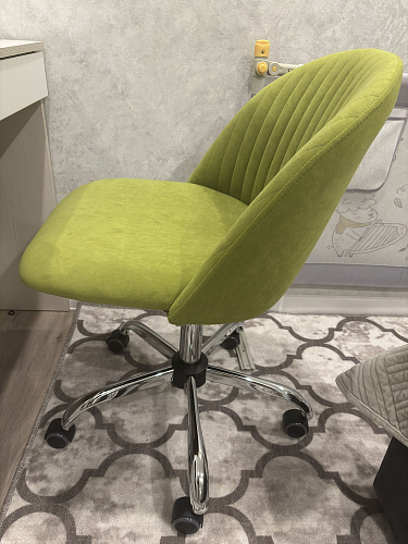 Компьютерное кресло Melody/Мелоди молочное фото покупателя 15