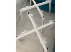 Стул на металлокаркасе Челси белый / латте фото покупателя 240