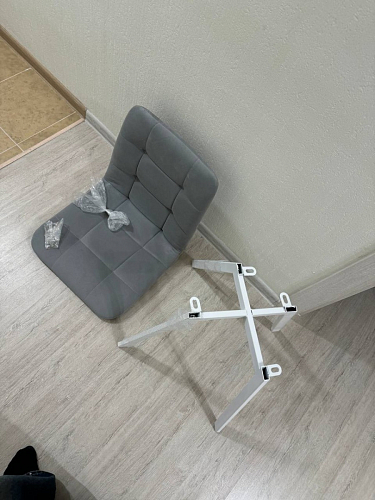 Комплект стульев Чилли 2 шт бежевый / черный фото покупателя 501