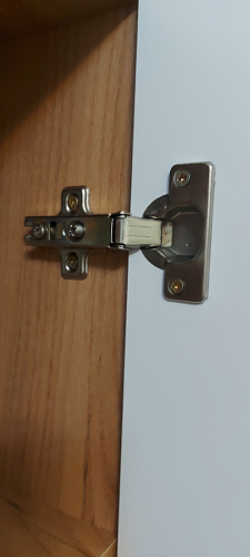 Письменный стол Комфорт 12.71 дуб золотой craft / белая аляска  - Уцененный экземпляр фото покупателя 23