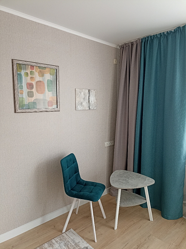 Стул на металлокаркасе Чилли бирюзовый / черный фото покупателя 1091