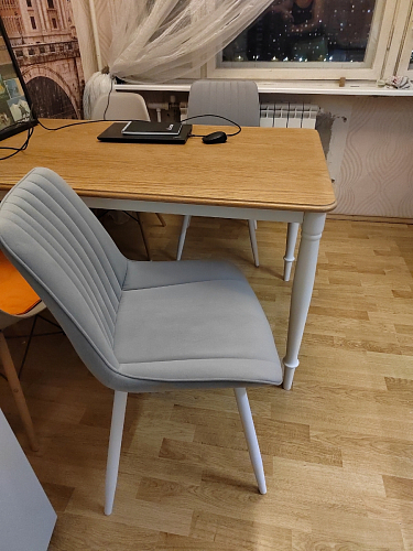 Комплект стульев Седа К 4 шт латте / черный фото покупателя 180