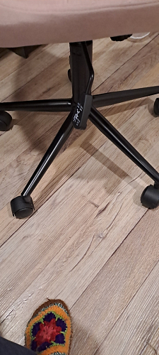 Компьютерное кресло Честер экокожа бежевая / белый фото покупателя 43