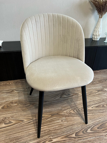 Стул на металлокаркасе Gabi gray / black фото покупателя 822