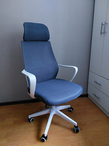 Компьютерное кресло Golem dark gray / white фото покупателя 21