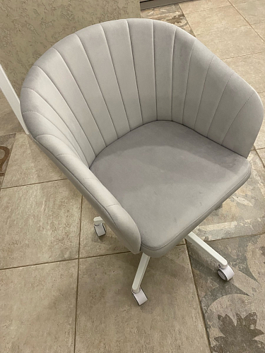 Компьютерное кресло Тибо confetti chocolate / белый фото покупателя 32