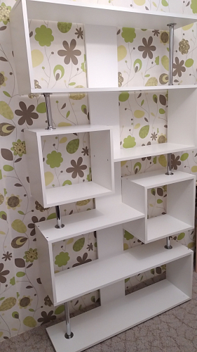 Стеллаж СТ-2 белый фото покупателя 4