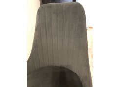 Стул на металлокаркасе Kora green / black фото покупателя 70