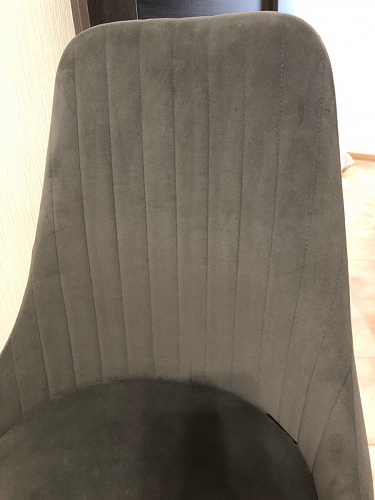 Стул на металлокаркасе Kora green / black фото покупателя 70