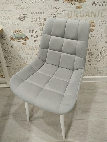 Стул на металлокаркасе Челси бирюзовый / черный фото покупателя 136