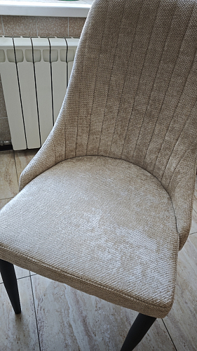 Стул на металлокаркасе Kora light blue / white фото покупателя 406