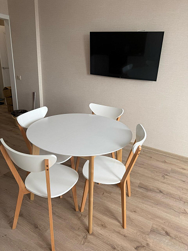 Стул Maxi/Макси белый / натуральный фото покупателя 13