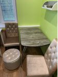 Стул Amelia white / fabric cream: отзыв о товаре