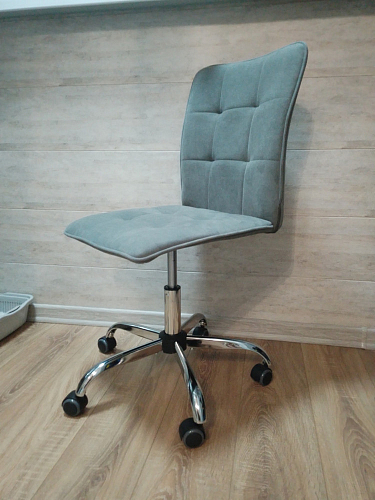 Компьютерное кресло One флок серый 29 фото покупателя 70