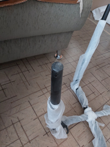 Стул на металлокаркасе Capri голубой фото покупателя 20