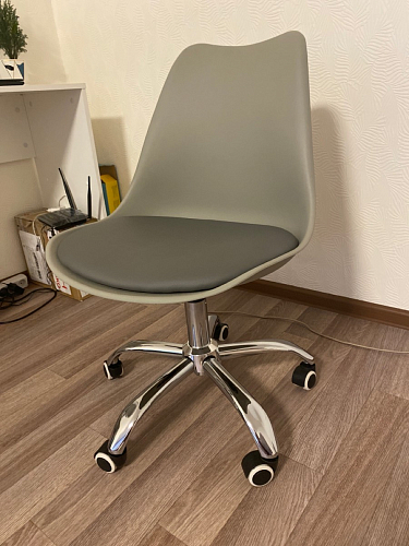 Компьютерное кресло Kolin light gray фото покупателя 65