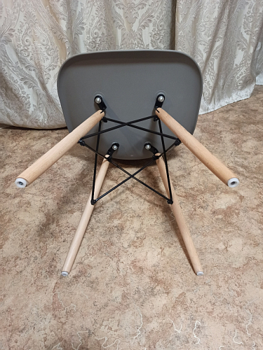 Пластиковый стул Eames PC-015 желтый фото покупателя 244