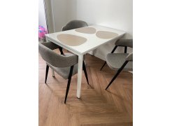 Стул на металлокаркасе Twin gray / black фото покупателя 2