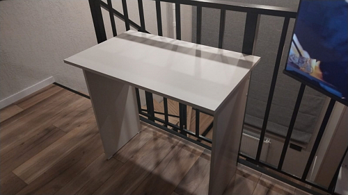 Стол письменный Kiwi белый - Уцененный экземпляр фото покупателя 43