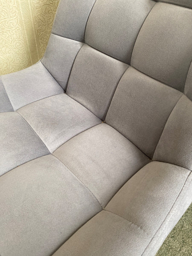 Стул на металлокаркасе Челси бежевый / черный фото покупателя 86