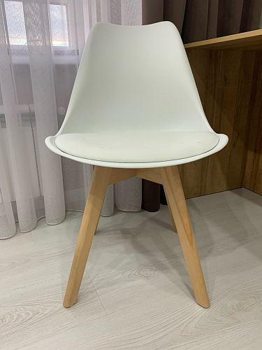 Деревянный стул Bonuss dark gray / black фото покупателя 93