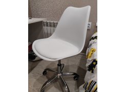 Компьютерное кресло Kolin с подушкой clear / white фото покупателя 104