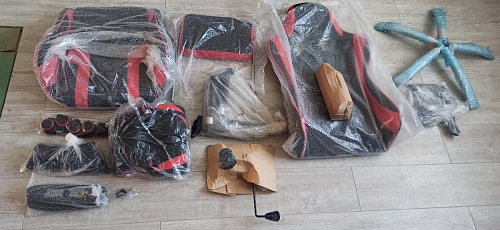 Компьютерное кресло Kano черное / красное фото покупателя 48