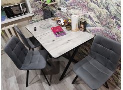 Стул на металлокаркасе Чилли черный фото покупателя 118