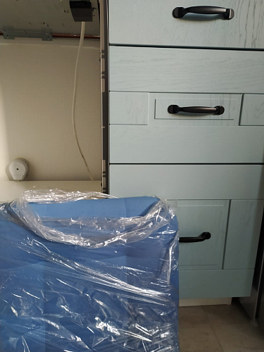 Стул на металлокаркасе Чилли К светло-серый велюр / черный каркас фото покупателя 233