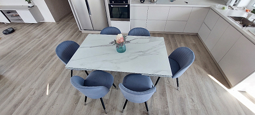 Стул на металлокаркасе Gabi gray / black фото покупателя 135