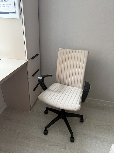 Компьютерное кресло Spark флок коричневый 6 фото покупателя 13