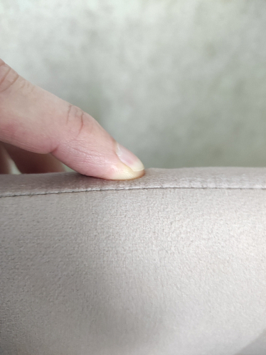 Стул на металлокаркасе Чилли К светло-серый велюр / черный каркас фото покупателя 206