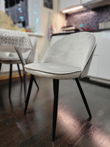 Стул на металлокаркасе Dodo blue фото покупателя 88