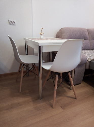 Пластиковый стул Eames PC-015 желтый фото покупателя 100