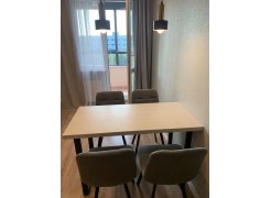 Стул на металлокаркасе Чилли горчичный / белый фото покупателя 357