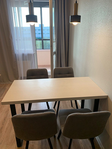 Комплект стульев Чилли 2 шт бежевый / черный фото покупателя 357