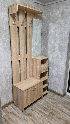 Готовая прихожая Мила белое дерево фото покупателя 11