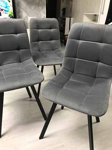 Комплект стульев Чилли 2 шт бежевый / черный фото покупателя 762