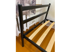 Односпальная кровать Фади 80х200 черная фото покупателя 265