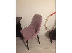 Стул на металлокаркасе Kora beige / black фото покупателя 40