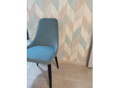 Стул на металлокаркасе Kora green / black фото покупателя 142