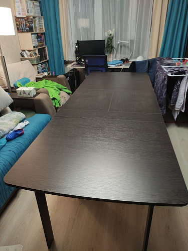 Стол обеденный раздвижной СтК7 венге фото покупателя 229