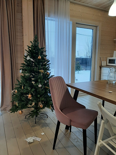 Стул на металлокаркасе Kora light blue / white фото покупателя 280