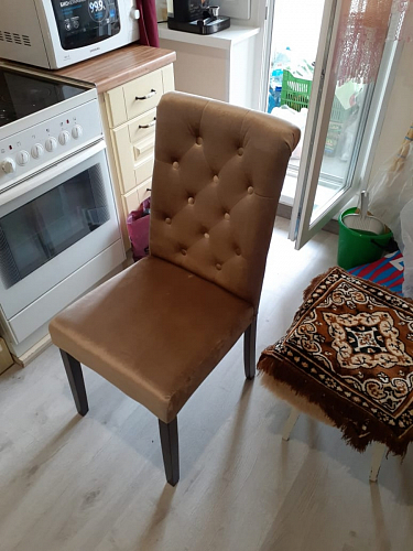 Стул Amelia white / fabric cream фото покупателя 17