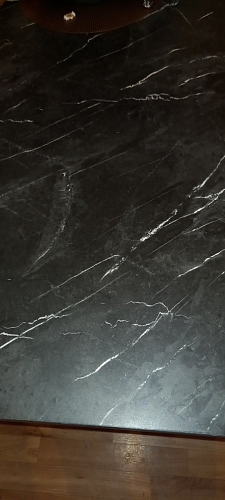 Стол Лота Лофт 120 32 мм бетон / черный матовый фото покупателя 4