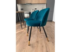 Стул на металлокаркасе Gabi gray / black фото покупателя 36