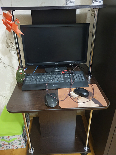 Компьютерный стол КСТ-12 белый  - Уцененный экземпляр фото покупателя 29