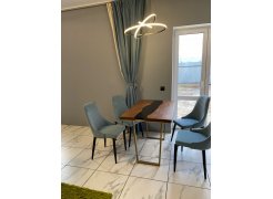 Стул на металлокаркасе Kora green / black фото покупателя 439