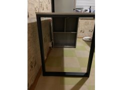 Письменный стол Битти Лофт 116х60х75 дуб делано темный / черный матовый фото покупателя 83