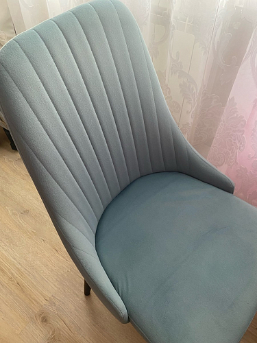 Стул на металлокаркасе Kora light blue / white фото покупателя 181